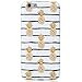 Produktbild VIVIBIN Plus, , niedliche Ananas für Frauen und Mädchen, transparenter Bumper, bester Schutz, weiches Silikon, Gummi, matt, TPU, schmale Passform für /6S Plus