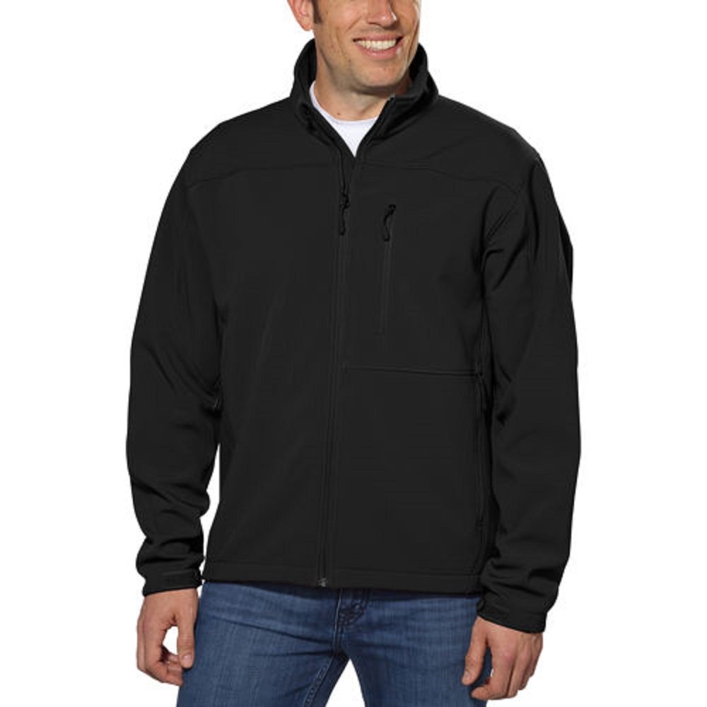 Buy Kirkland Signature Men’s Softshell JacketBlack, Medium Online at