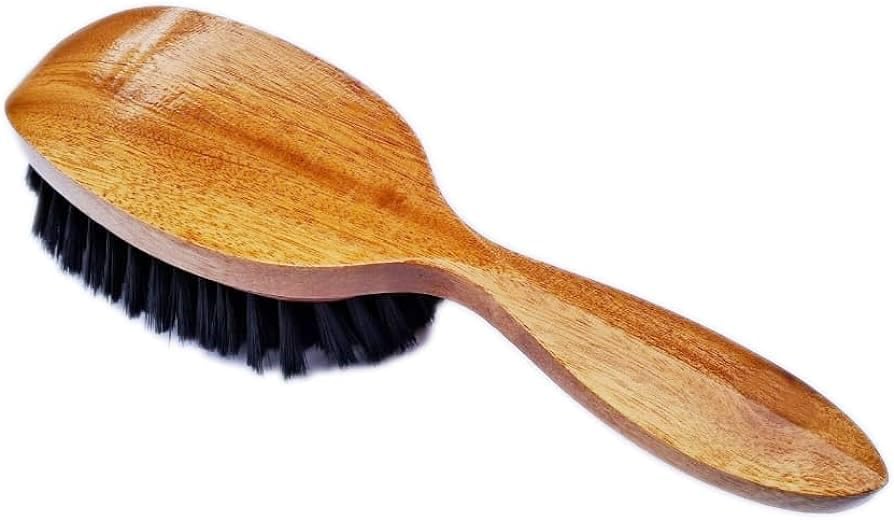 Coat Cleaning Brush Suitable for Removing Dust & Lint from Blazers, Suits, Cloths. Polished & Varnished Wooden Surface with Nylon Bristles (10x3.5)-image-17
