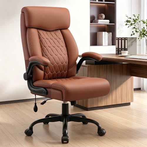 FIDOM High Back Executive Office Chair with Inflatable Lumbar Support