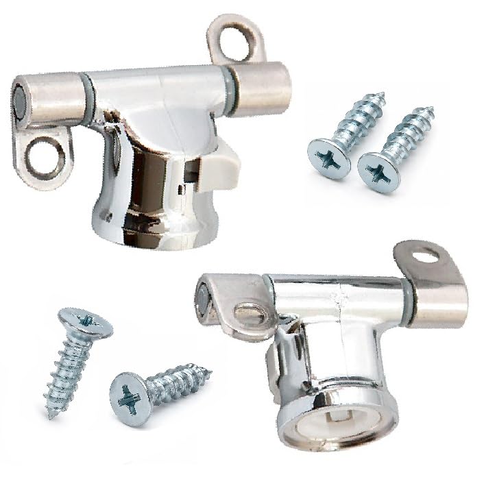 Kit de 2 bisagras originales Roca para asiento WC Giralda y Dama Senso (no compatible con Dama), con tornillos Zincados Ifinger 4X16 incluidos.