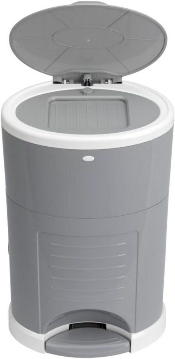 Korbell KM250DSG STANDARD pojemnik na ubrania na pieluchy ekonomiczny przyjazny dla środowiska pedał nożny 240 warstw pojemności szary 1600 ml