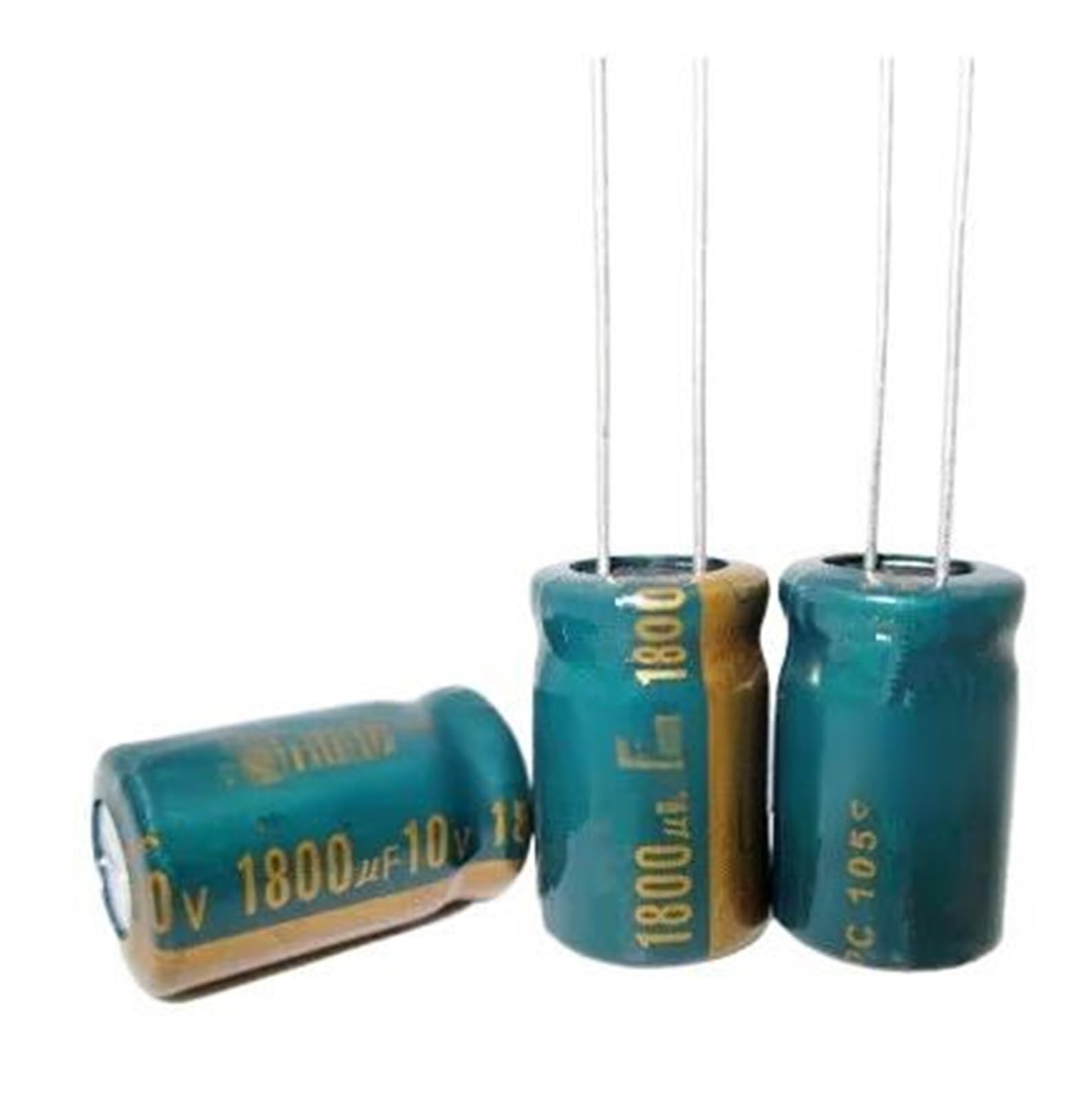 KSZHZYMGX 1pcs 10V 1800UF 1800UF 16V Aluminum Electrolytic Capacitors Size:10X20mm