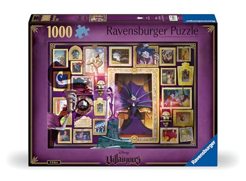 Puzzle 1000 pièces Collection Disney Villainous : La méchante Reine Sorcière Ravensburger France - vue 9