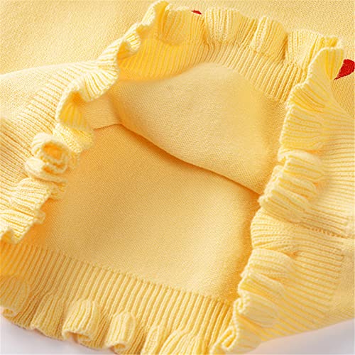 Girls Sweater Autumn Winter Embroidery Love Baby Sweaters Children Jumper Toddler Pullover Kids Knitted Clothes3