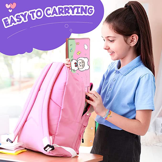 Image of FunBlast Flamingo Multipurpose Zipper Pen and Pencil Pouch Bag Case for School Supplies for Kids