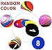 TNZMART 9 Inch Spot Markers Multicolor Number Football Yard Markers Anti-Slip Floor Spot Markers for Soccer Training (1-10)