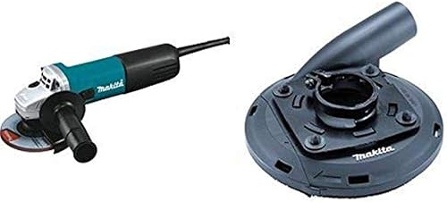 Makita 9557NB Amoladora angular de 4-12 pulgadas con cubierta de polvo de 4-12 pulgadas - 5 pulgadas