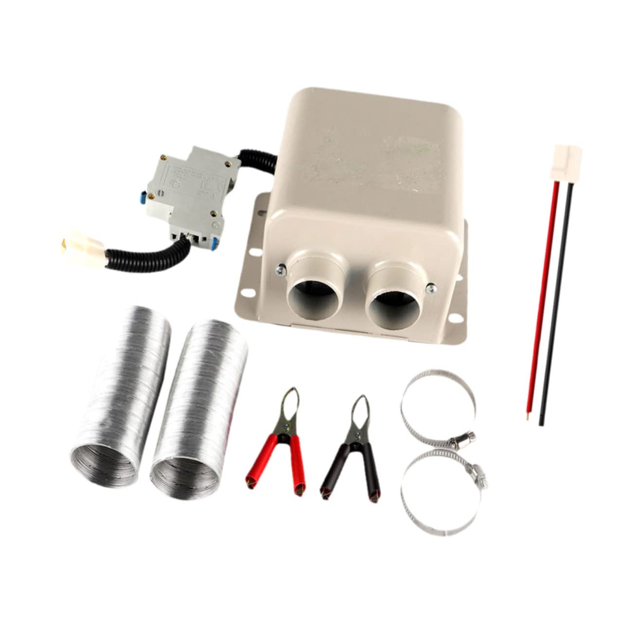 HAWILLOSCH High-powered Car Heater Defroster Cordless Portable Warmer 12v 800w Auto Defogger Safe for Winter Travel