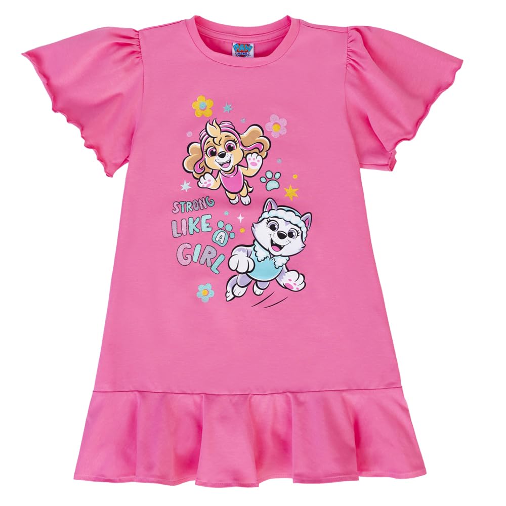 PAW PATROL Skye and Everest Dress 82241 Pink, pink, 128