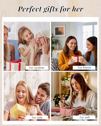 ACECHA Diamond Necklaces for Women-Dainty 18K Gold Silver Plated Choker CZ Layered Pendant with Pearl Diamond Zircon Cross Trendy Minimalist Necklace Jewelry Gifts For Women 5