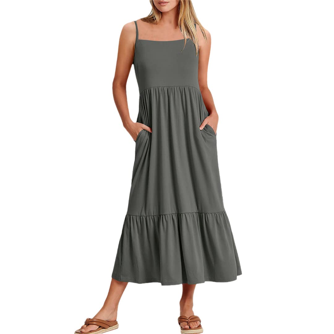 Robe à volants avec poches pour masquer les complexes et rester élégante - 8