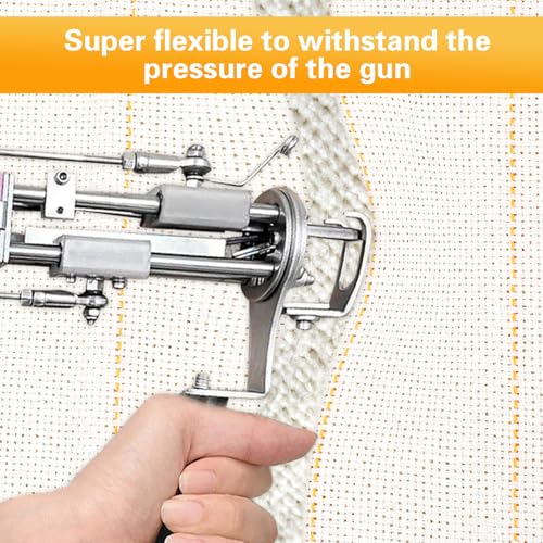 Divina Vitae 608062_1_2UNKV7RB 40 Inch × 40 Inch Large Overlocking Tufting Cloth With Marked Lines Primary Monks Cloth Cotton Punch Needle Fabric For Rug Tufting Supplies Punch Needle Cloth Embroidery Fabric thumb #3