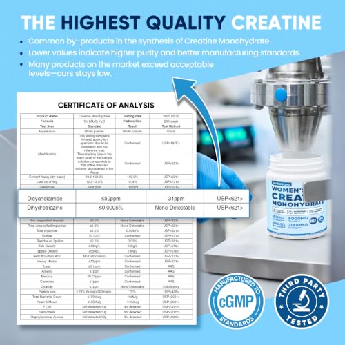 Image of 18 in 1 Creatine for Women with Collagen & Creatine Monohydrate 10.58 OZ | With Collagen, Myo & D-Chiro Inositol, Electrolytes & Vitamins for Strength, Recovery & Skin Support, Sugar Free