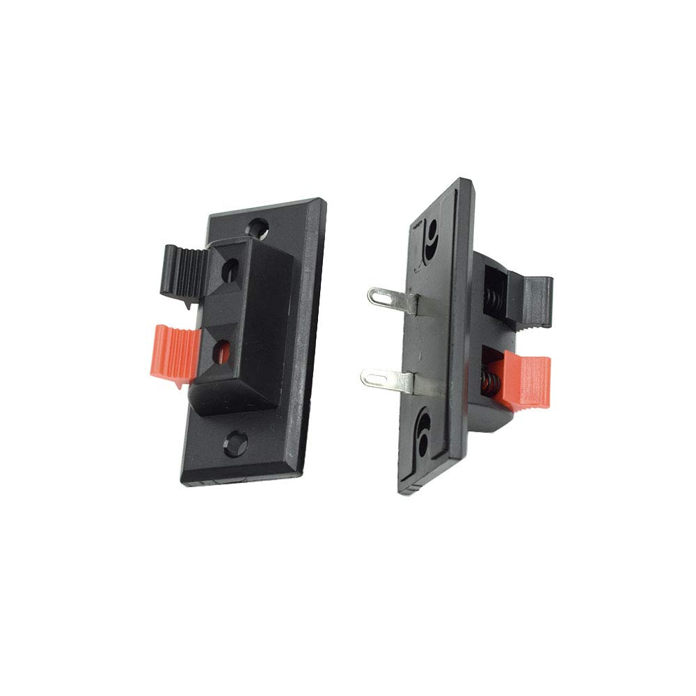 1pc 3/5pcs 2 Poli 3 4 Posizione Push in Jack Molla Spina del Cavo Presa del Connettore di Carico Audio Altoparlante Terminale Tagliere Clip