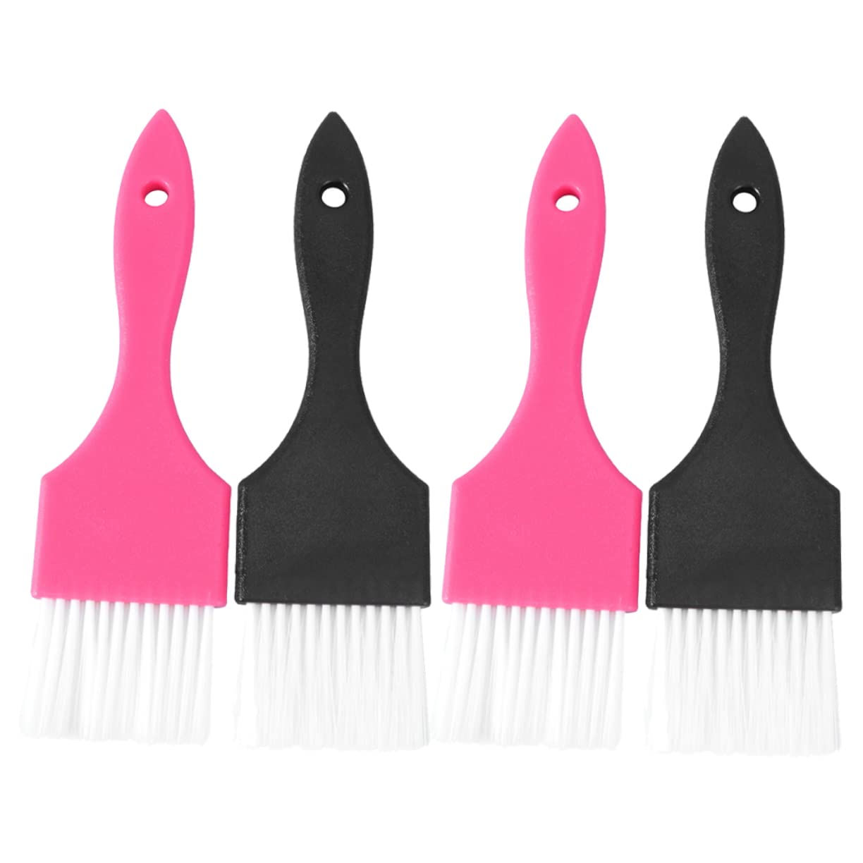 TOVINANNA Ergonomic Handle Hair Coloring Brush Set for Hair Salon Supplies Dyeing Accessories Hairdressing Dyeing Random Color