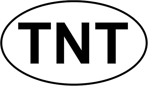 Miniatura 5 de CafePress Etiqueta engomada ovalada del parachoques del coche de TNT