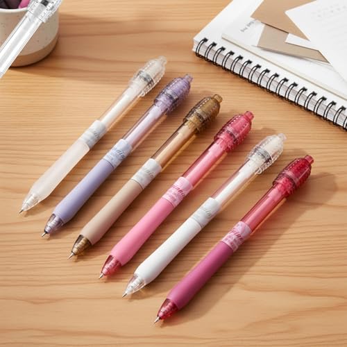 Set de 8 bolígrafos giratorios MBAIYO tinta negra miniatura 5