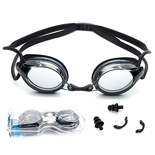 Adjustable Adult Unisex Anti-Fog UV Protection Slim Light Weight Swimming Goggles