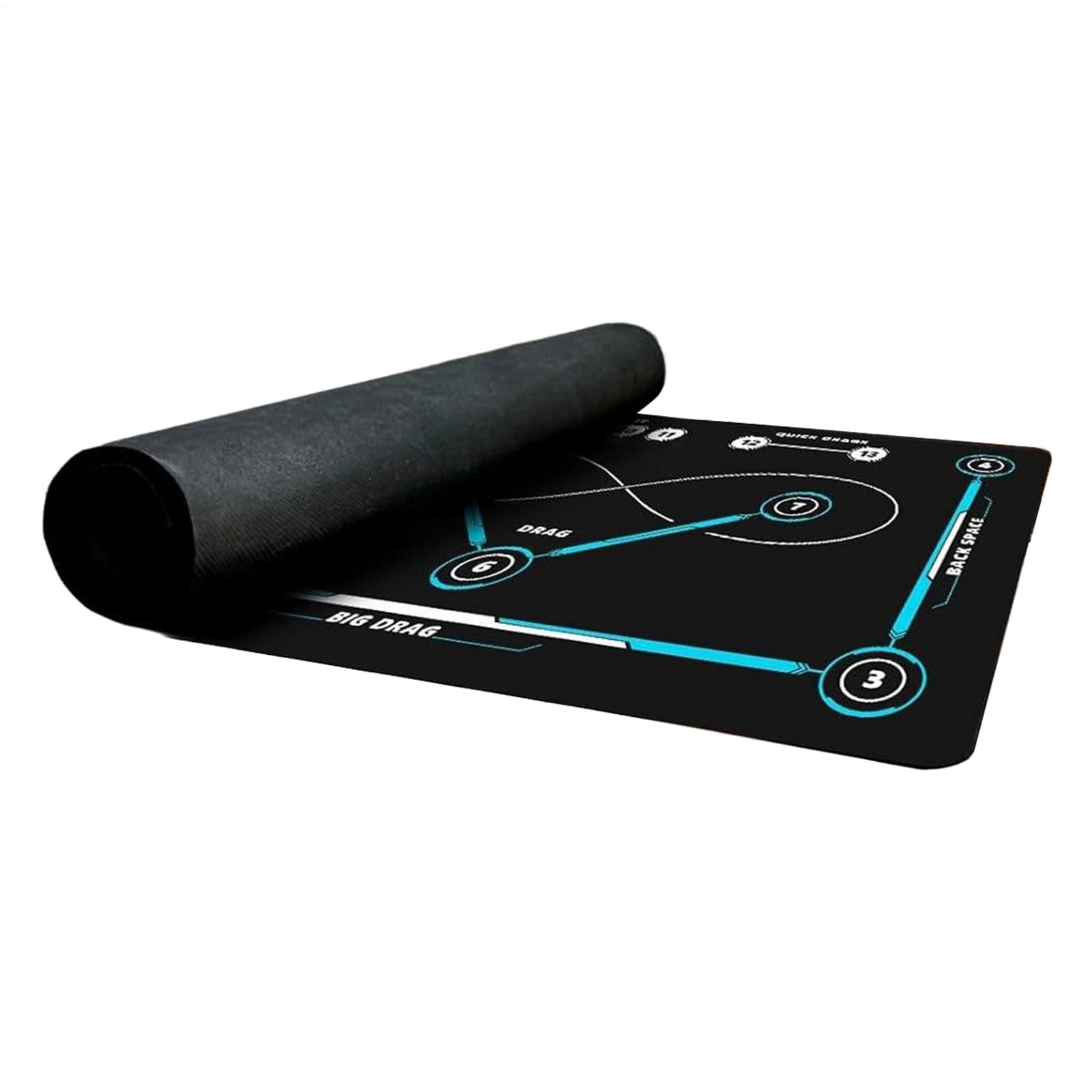 Field Hockey Training Mat - Indoor and Outdoor Quiet Non-Slip Large Dribble Board, Skill Development Stick Handling Pad - For All Ages Soccer Enthusiasts, Professionals, Beginners, Athletes and Fans