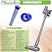 Rebirthcare filter replacement for dy.son v7 v8 sv10 sv11 animal absolute motorhead extra cordless vacuum cleaner, v7 v8 hepa filters replace pre-filter parts# dy-96566101 & post-filter dy-96747801