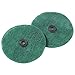 Boss Cleaning Equipment Scrubbing Pads, 2 Pack, Green