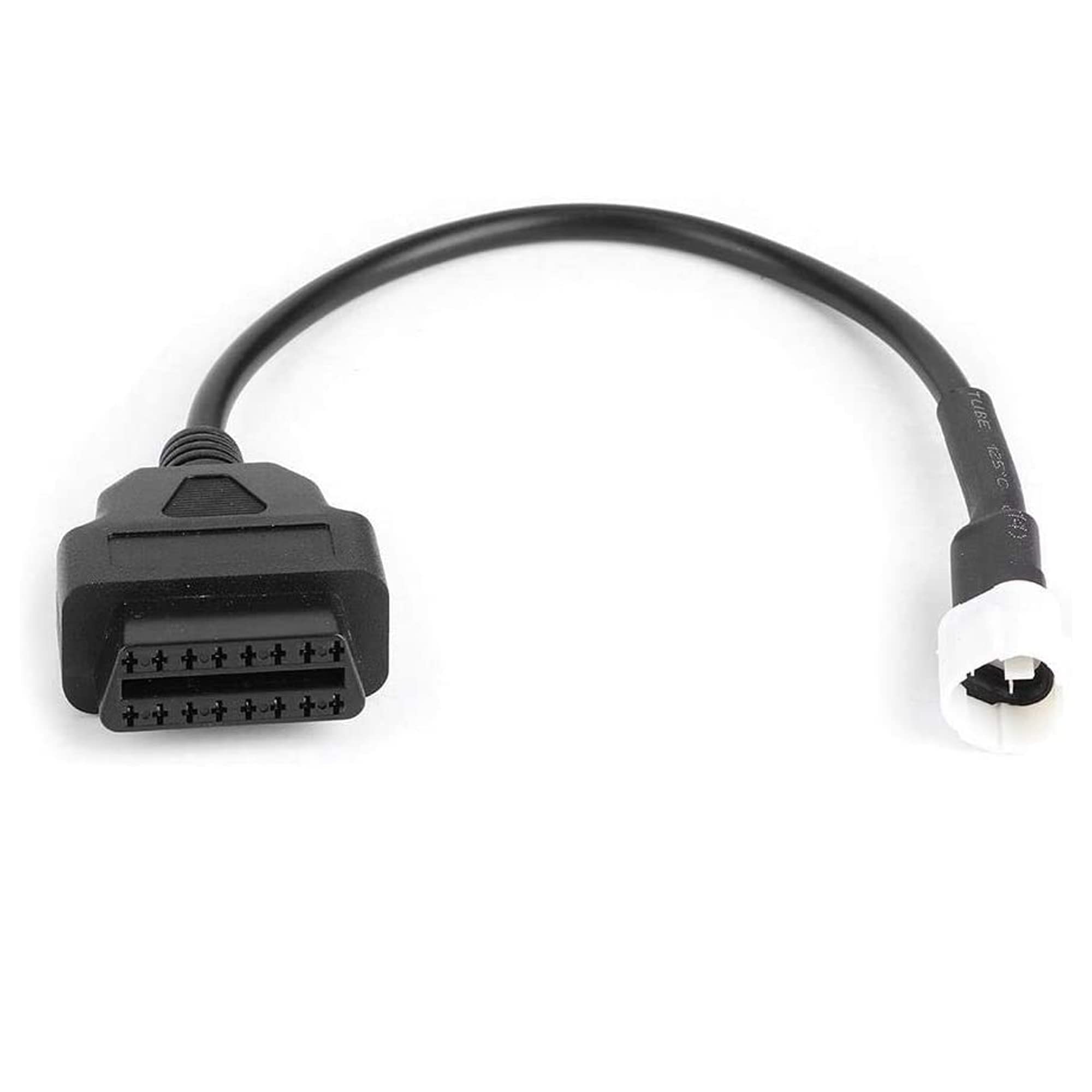 Amazon.co.jp: 車OBD2診断ケーブルオートバイ3ピン診断スキャナー