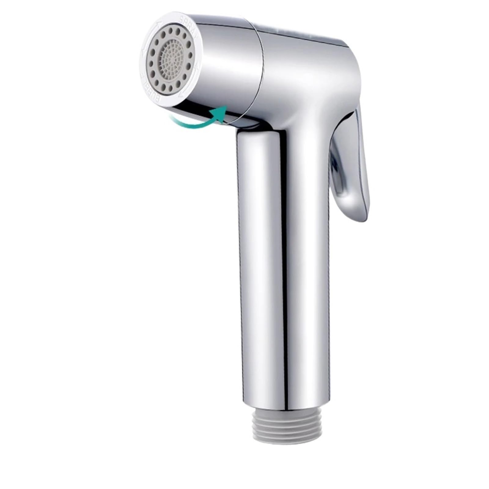ZYCHSJXA G1/2 Portable Sprayer 2 Modes Toilet Spray Multifunction Handheld Shower Women Bidet Faucet(Silver)