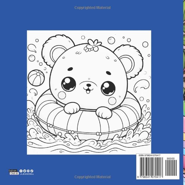 CUTE AND COZY TEDDY BEARS COLORING BOOK: GREAT FOR ADULTS AND KIDS image 3