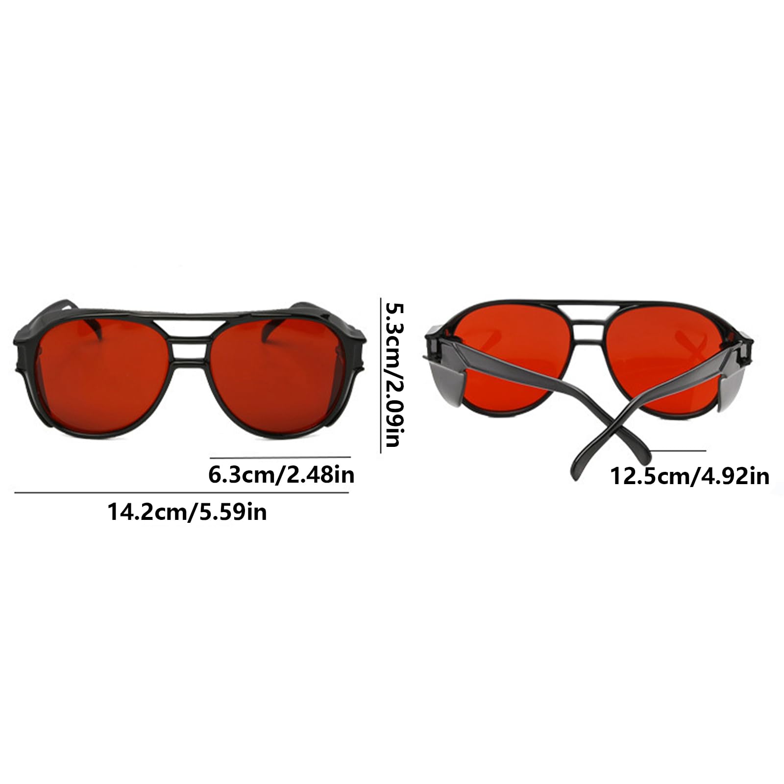 Lunettes de protection offrant plusieurs gammes de couverture et design anti-buée pour différents environnements