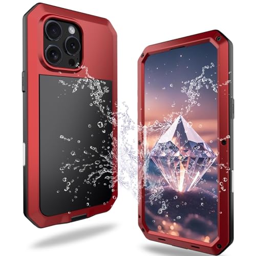 Coque iPhone 16 Pro Max Gorilla rouge robuste résistante aux chocs