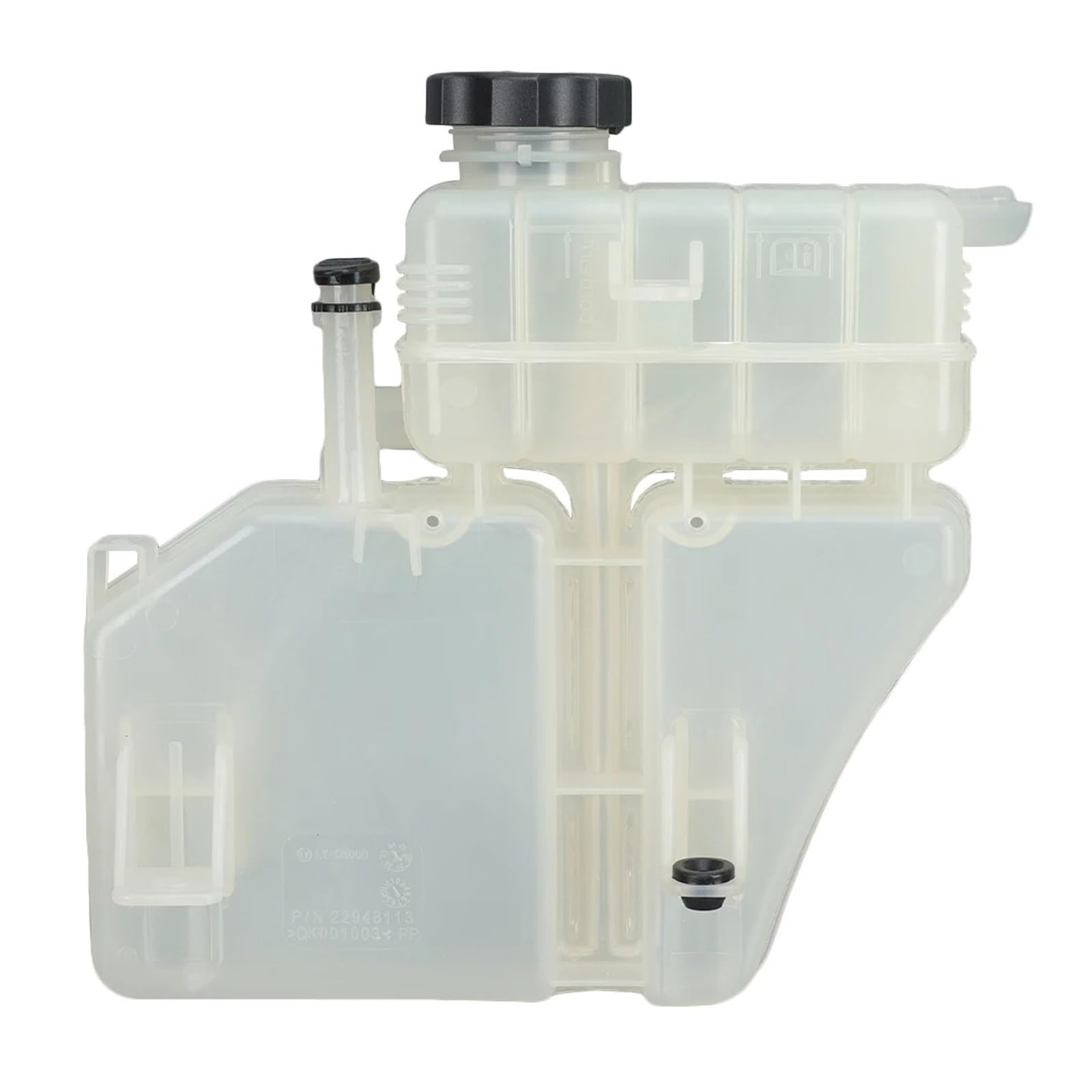 Dwtnmex One Color Coolant Expansion Tank For Cadillac For Ats 2013-2019 Engine Coolant Reservoir Radiator Tank Abs Expansion Replace 22948113 Accessories