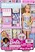 Barbie Careers Playset, Ice Cream Shop Set with Blonde Fashion Doll, Ice Cream Machine, Molds, Dough & Accessories