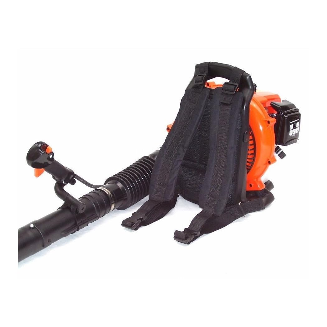 Trade Shop - Soffiatore A Zaino con Motore A A Scoppio da 42,7cc - 2 Tempi Foglie Giardino
