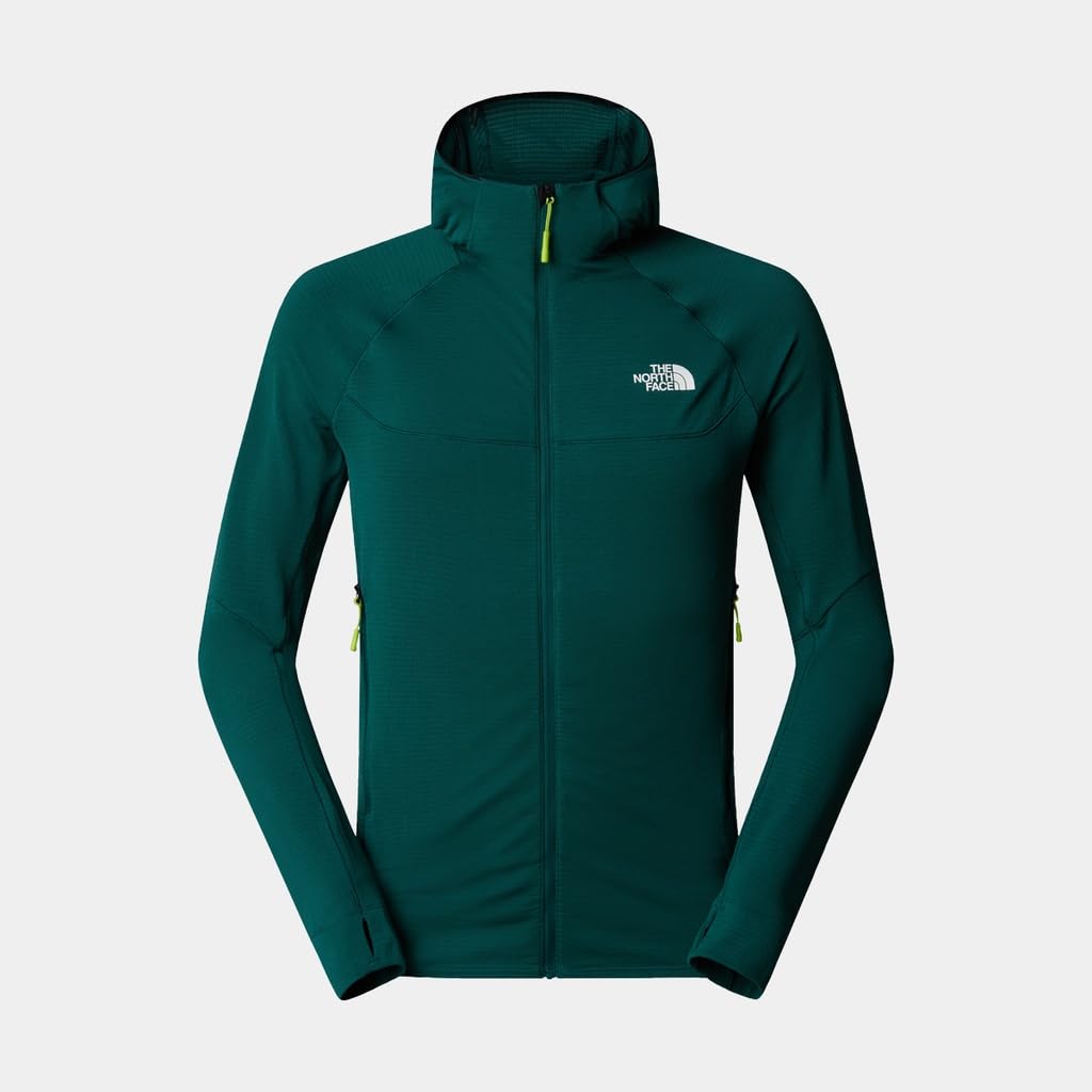 The North Face Men's Bolt Polartec Hooded Jacket, Deep Nori, M