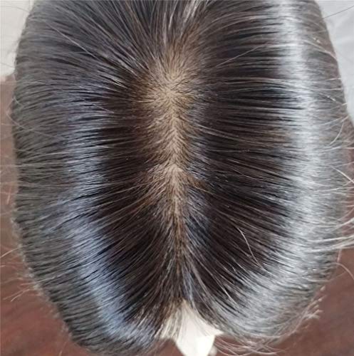 Cheveux humains véritables pour masquer les cheveux clairsemés