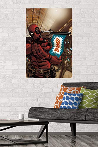 Trends International Marvel Comics - Deadpool - Bang Wall Poster, 22.375" X 34", Unframed Version #TOP1