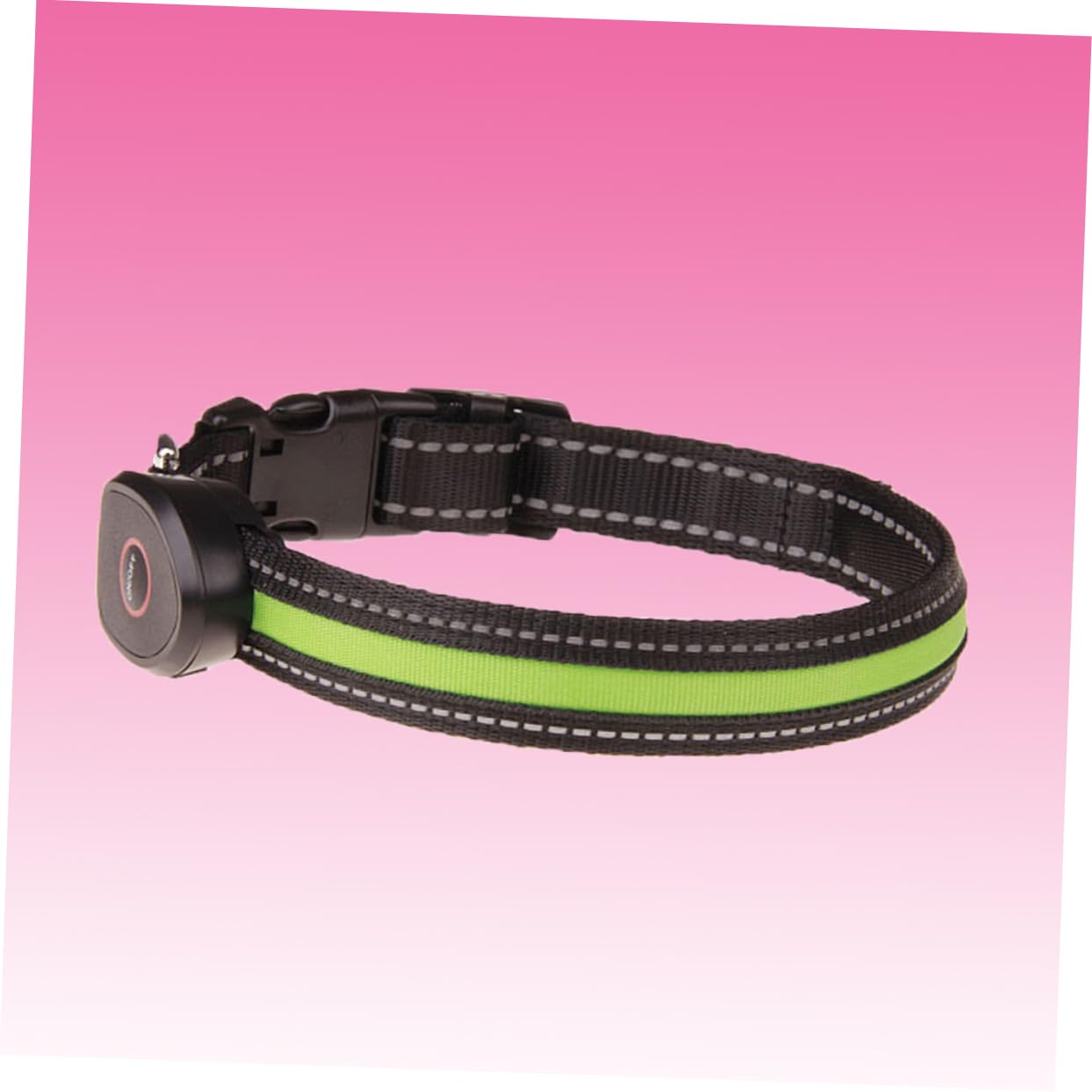 Housoutil Lot De 3 Colliers Lumineux LED pour Chien Accessoire De Sécurité pour Animaux De Compagnie Vert Taille S