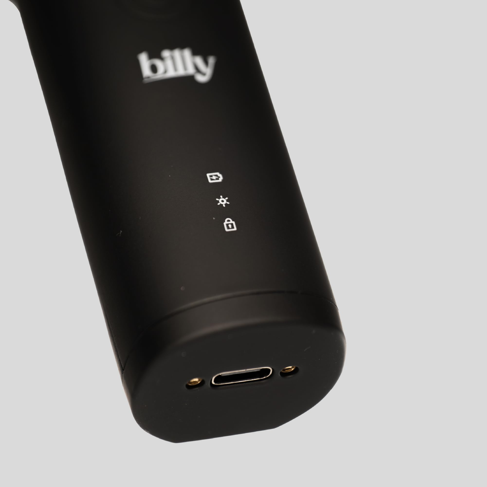 billy Rifinitore Intimo Anti-Taglio Uomo Donna Zone Sensibili - Lama Ceramica Anti-Taglio Anti-Peli Incarniti - Impermeabile - 5 Altezze (0-12mm) LED - USB-C - Peli Pubici