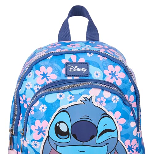 Disney's Stitch With Tropical All-Over Print 10.5" Mini Backpack3