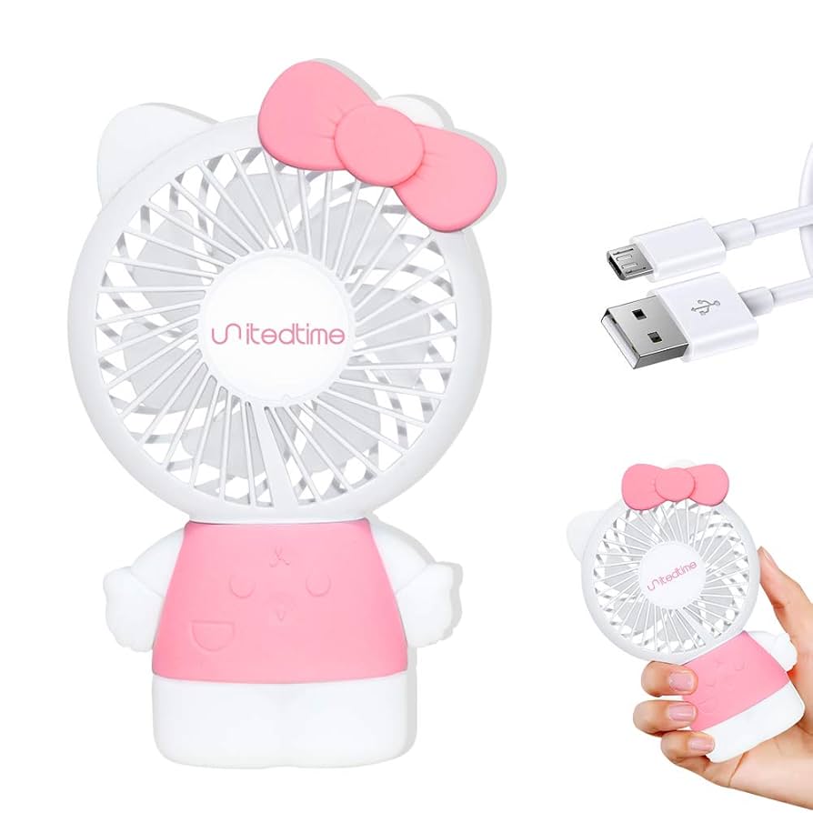 Amazon | ハンディファン 可愛い ポータブルパーソナル小型