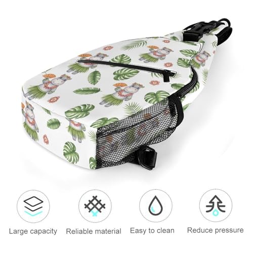 Bolso Bandolera Unisex Ligero para Senderismo y Viaje miniatura 5