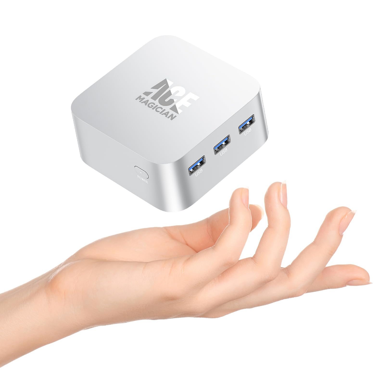 ACEMAGICIAN Mini PC T8Plus, 12th Gen Intel Alder Lake N100 Mini PC
