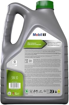 Mobil 1 Esp 5W30 Motor Yağı 5 L + 03047 İnterwax Klima Temizleyici