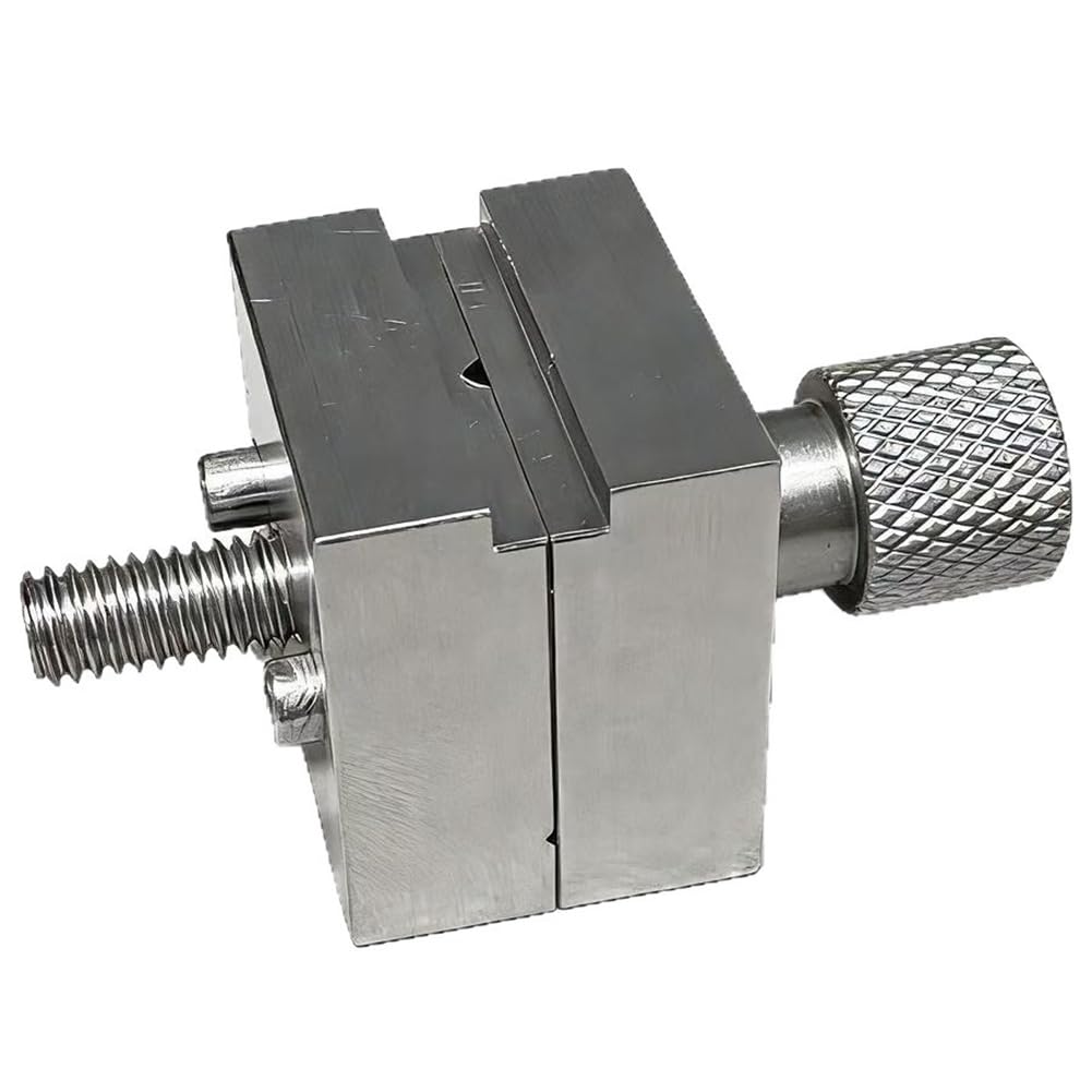 Aundhegrtt As Shown Bench Clamp Stainless Steel Mini Bench Vise For Model Making And Diy Woodworking