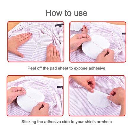 Top Select Clear Breathable and Deodorizing Underarm Sweat Pads (Pack of 2) - Image 7