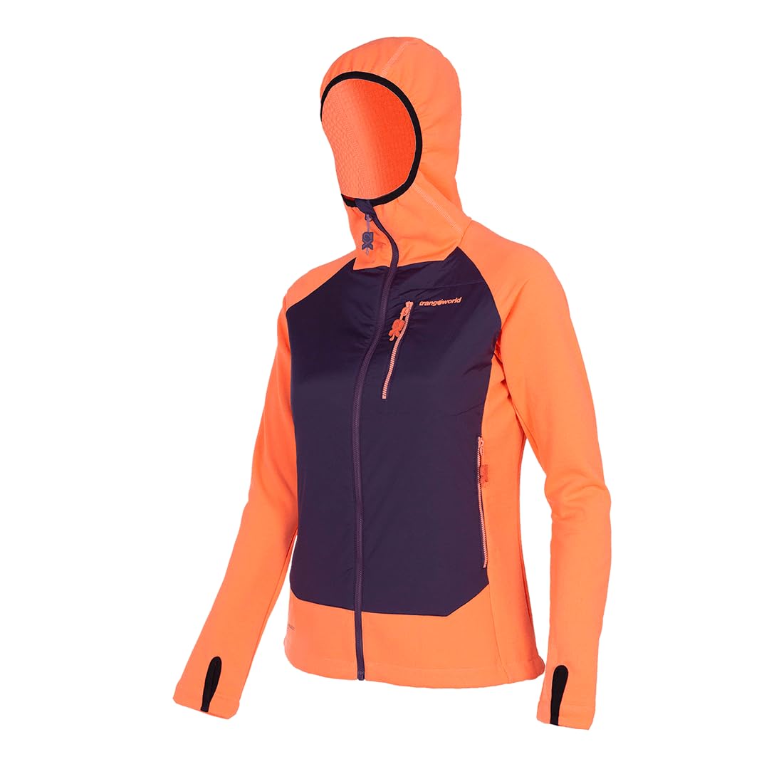 Trango Trx2 Hybrid Lt Wm Pro, Chaqueta Mujer, Coral/​morado, L