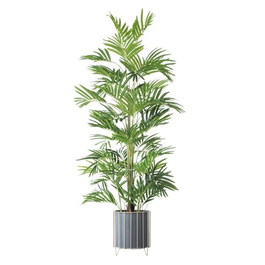CVdrtyED Artificial Tree Plant Artificial Plants Nordic Style Living Room Interior Tree Green Plant Floor Bonsai Decoration Fake Decor(163cm)