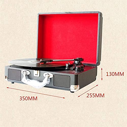 AURADO Tourne-disques Retro, Retro Turntable Gramophone Record Player avec Haut-parleurs sans Fil, Bluetooth Belt-Drive… - Les Beatles, Paul McCartney, John Lennon, RIngo Starr, George Harrison AURADO Tourne-disques Retro, Retro Turntable Gramophone Record Player avec Haut-parleurs sans Fil, Bluetooth Belt-Drive… – Image 5