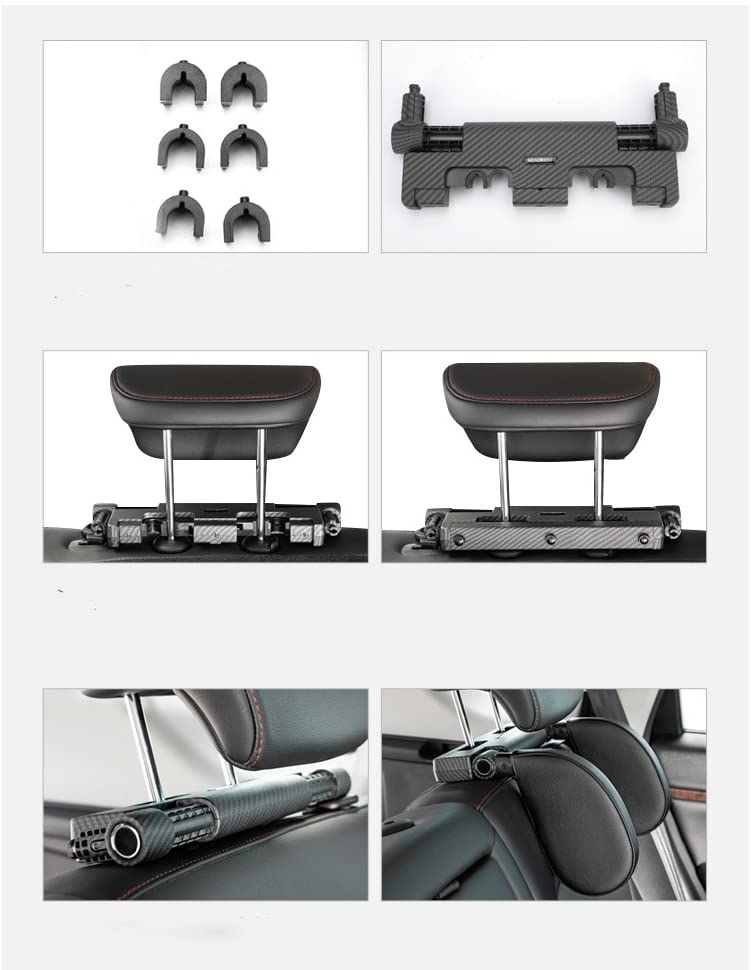 Almohada reposacabezas para asiento de coche para niños miniatura 5